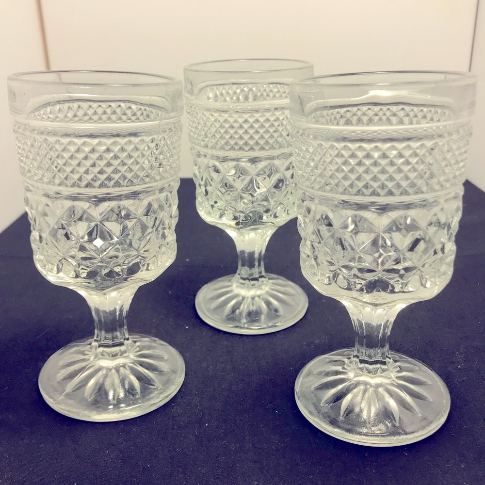 Anchor Hocking Wexford Stemware